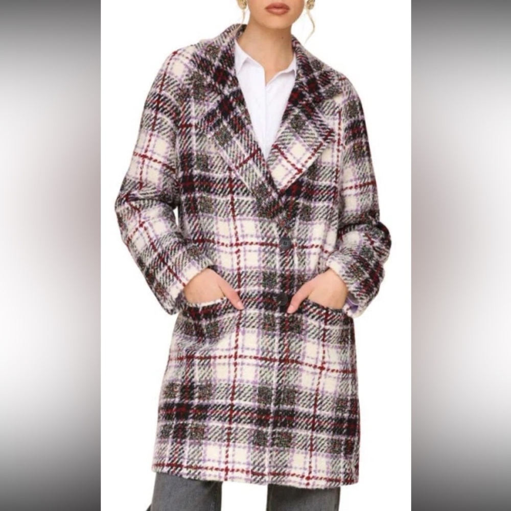Avec Les Filles Wool-blend Coat